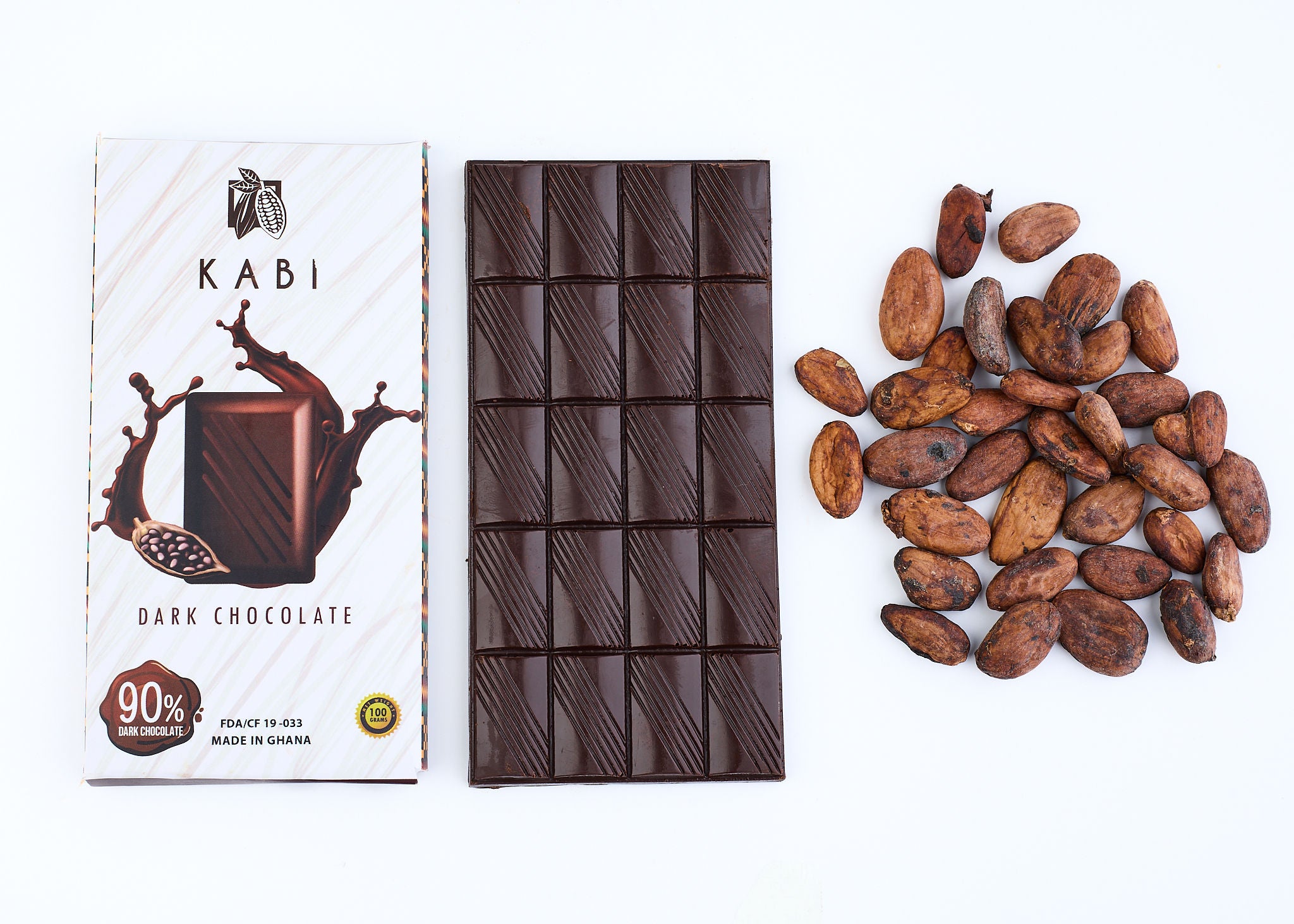 Tablette de chocolat noir 90%